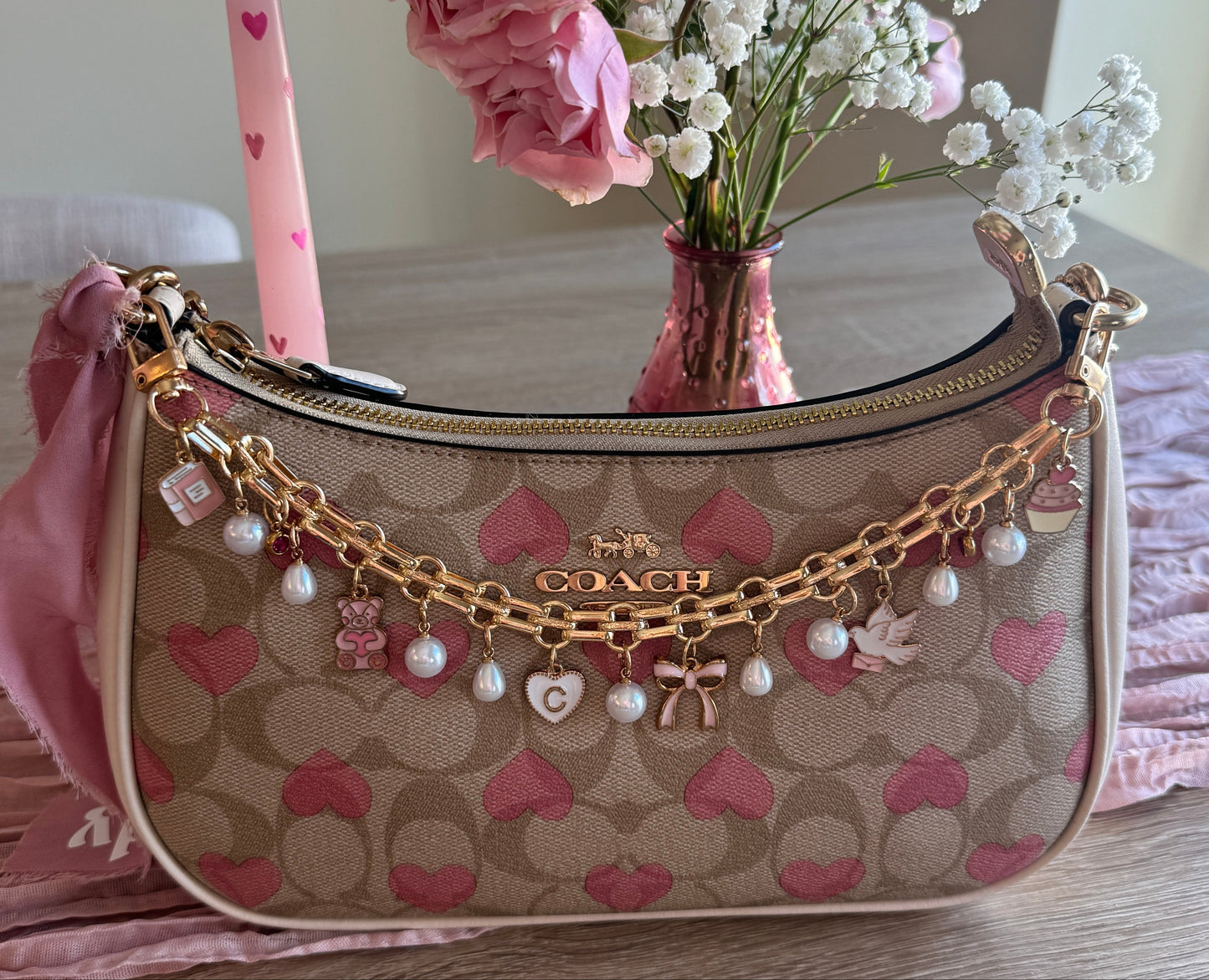 The Pearl Bag Chain